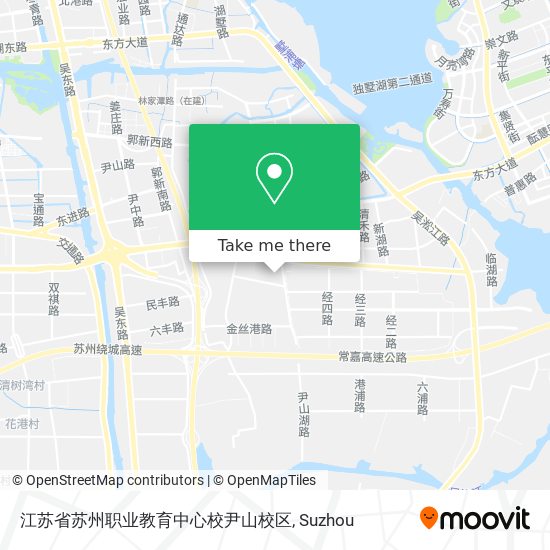江苏省苏州职业教育中心校尹山校区 map