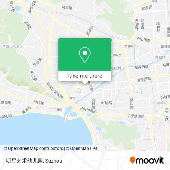明星艺术幼儿园 map