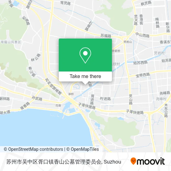 苏州市吴中区胥口镇香山公墓管理委员会 map
