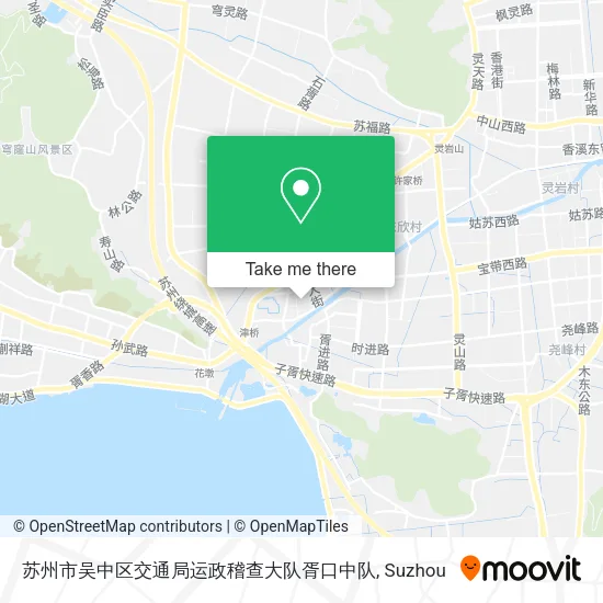 苏州市吴中区交通局运政稽查大队胥口中队 map