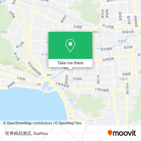 世界精品酒店 map