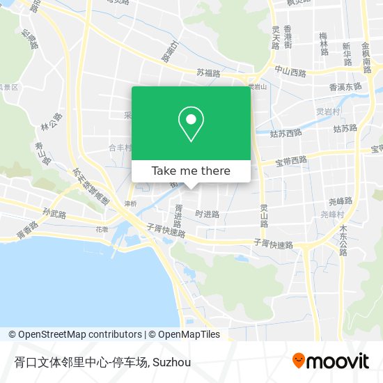 胥口文体邻里中心-停车场 map