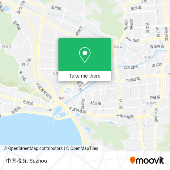 中国税务 map