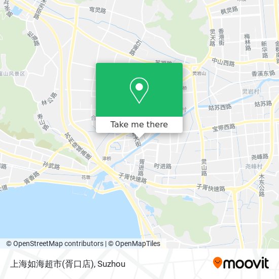 上海如海超市(胥口店) map