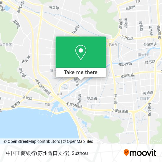 中国工商银行(苏州胥口支行) map