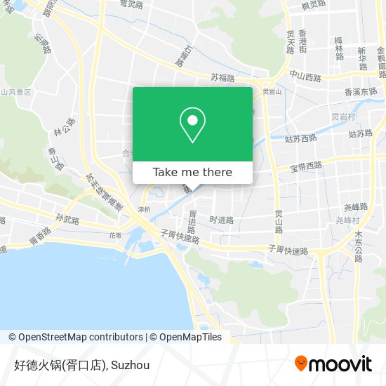 好德火锅(胥口店) map