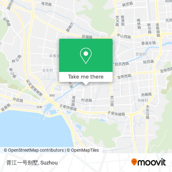 胥江一号别墅 map