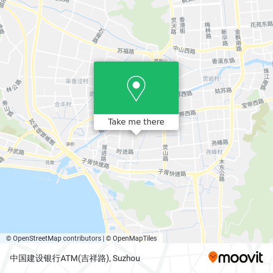 中国建设银行ATM(吉祥路) map