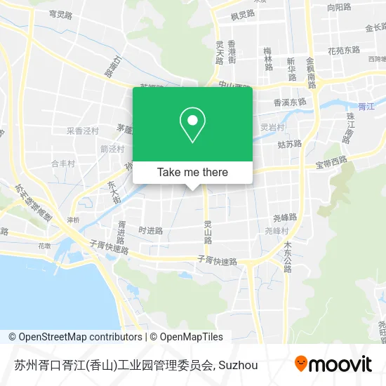 苏州胥口胥江(香山)工业园管理委员会 map