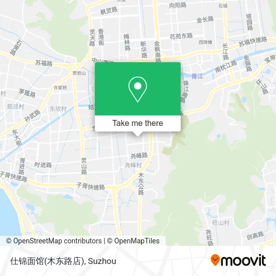 仕锦面馆(木东路店) map