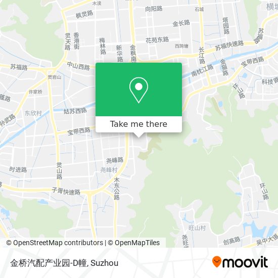 金桥汽配产业园-D幢 map