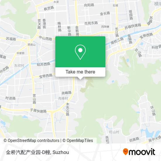 金桥汽配产业园-D幢 map