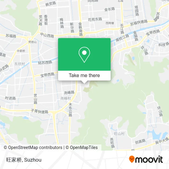 旺家桥 map
