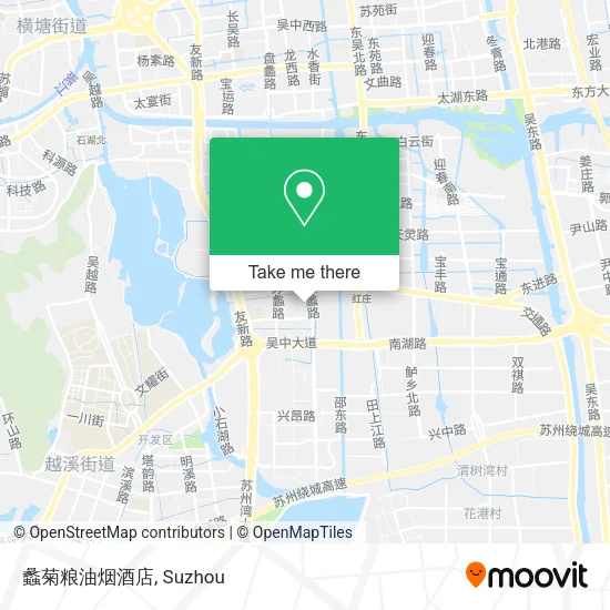 蠡菊粮油烟酒店 map