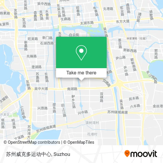 苏州威克多运动中心 map