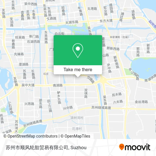 苏州市顺风轮胎贸易有限公司 map