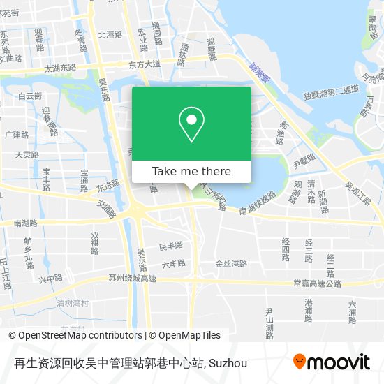 再生资源回收吴中管理站郭巷中心站 map