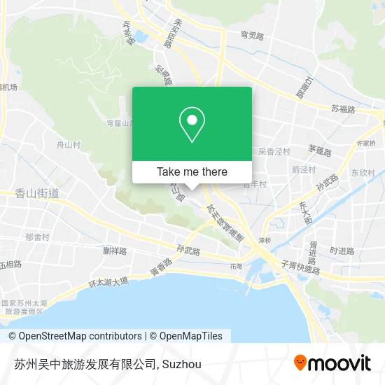 苏州吴中旅游发展有限公司 map