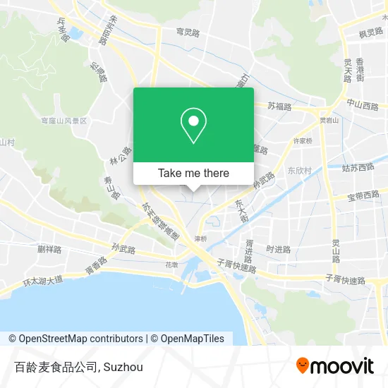 百龄麦食品公司 map