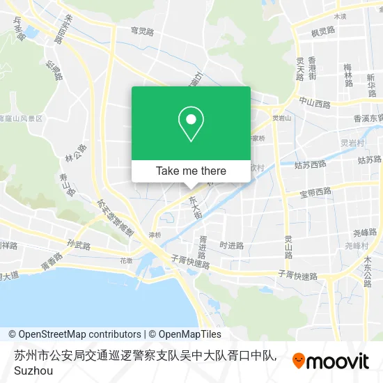 苏州市公安局交通巡逻警察支队吴中大队胥口中队 map