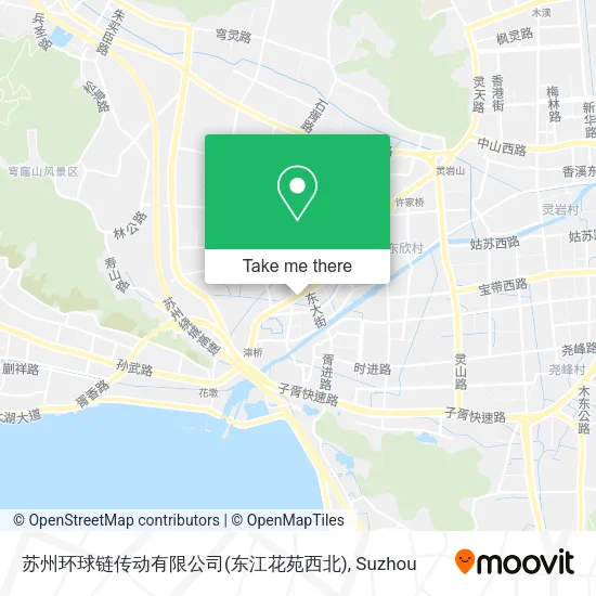 苏州环球链传动有限公司(东江花苑西北) map