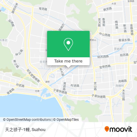 天之骄子-1幢 map