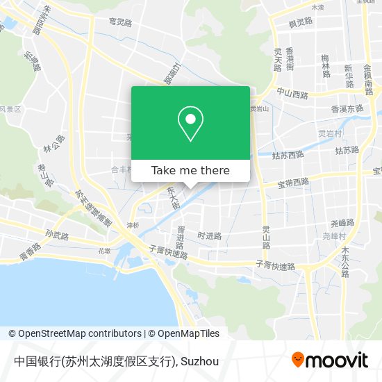 中国银行(苏州太湖度假区支行) map