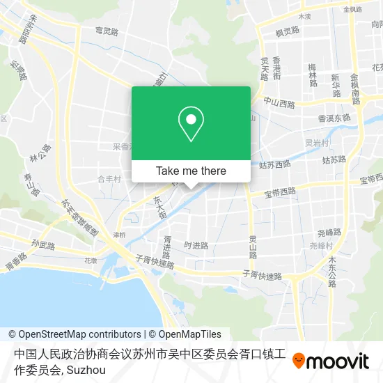 中国人民政治协商会议苏州市吴中区委员会胥口镇工作委员会 map