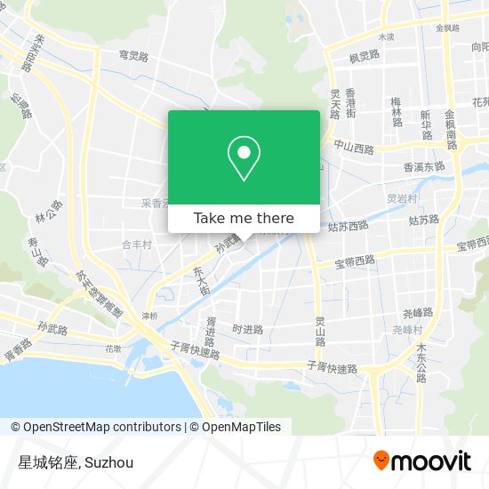 星城铭座 map