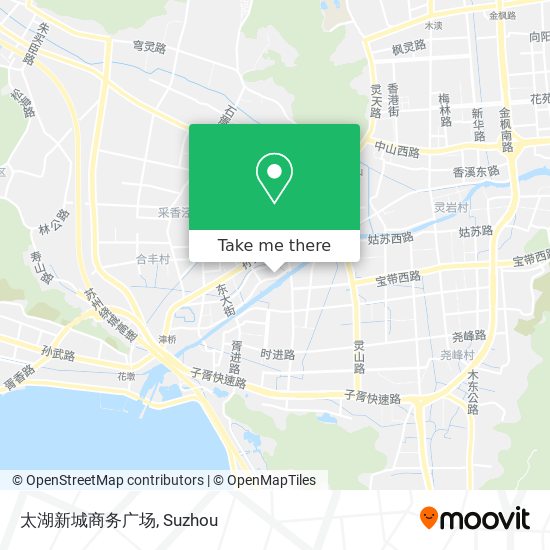太湖新城商务广场 map