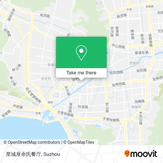 星城座余氏餐厅 map