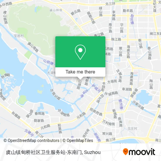 虞山镇甸桥社区卫生服务站-东南门 map