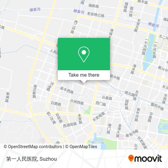 第一人民医院 map