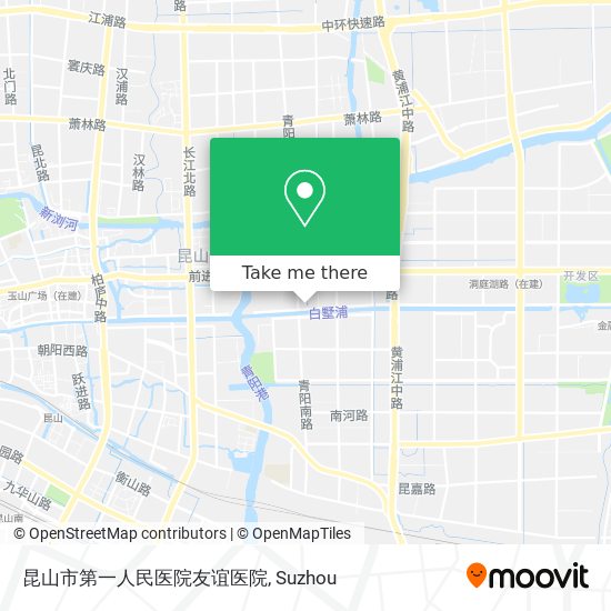 昆山市第一人民医院友谊医院 map