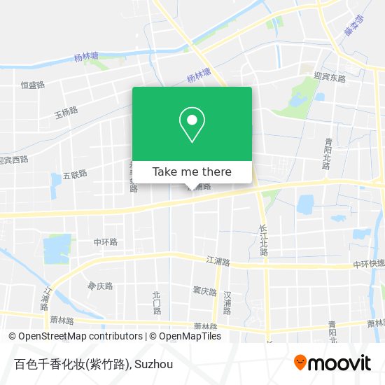 百色千香化妆(紫竹路) map