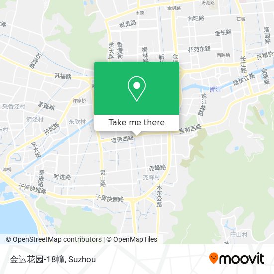 金运花园-18幢 map