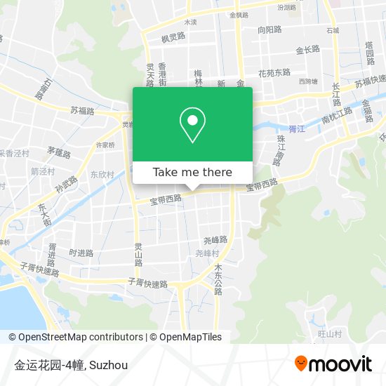 金运花园-4幢 map