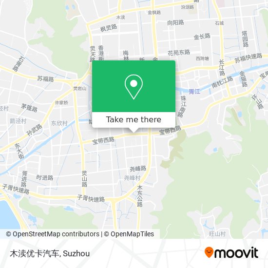 木渎优卡汽车 map