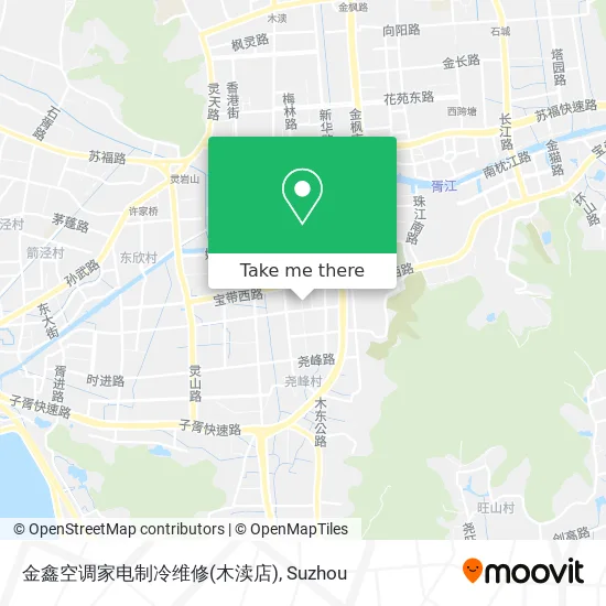 金鑫空调家电制冷维修(木渎店) map