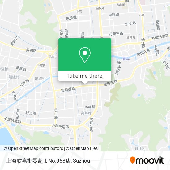 上海联嘉批零超市No.068店 map