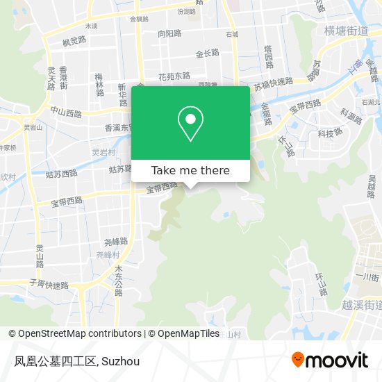 凤凰公墓四工区 map