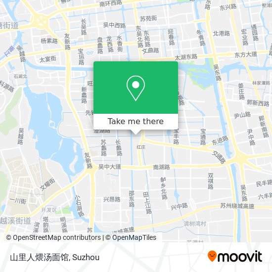 山里人煨汤面馆 map