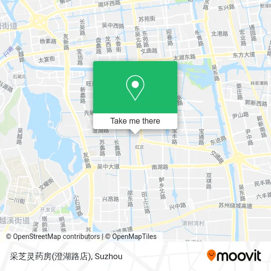 采芝灵药房(澄湖路店) map