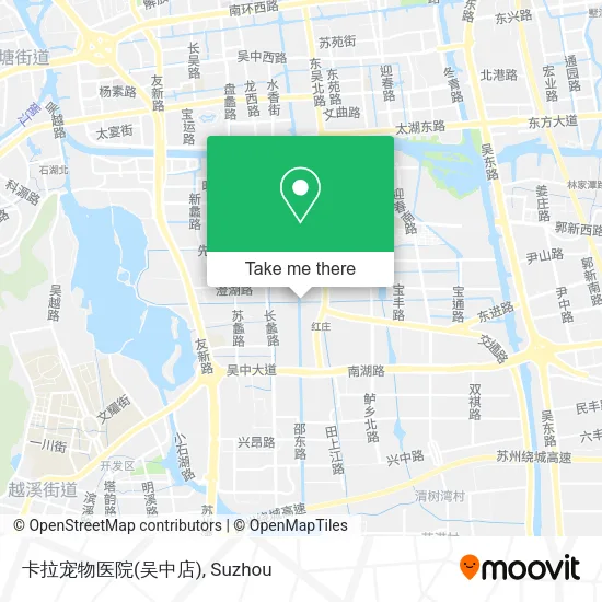 卡拉宠物医院(吴中店) map