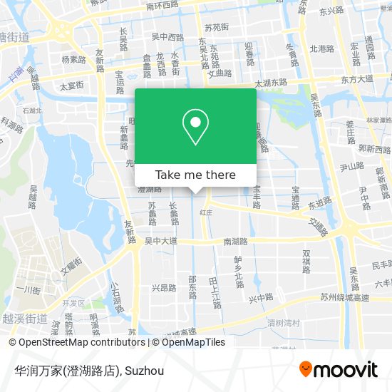华润万家(澄湖路店) map