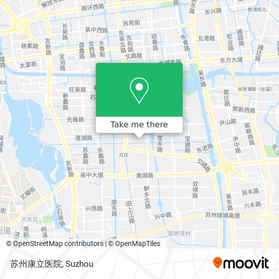 苏州康立医院 map