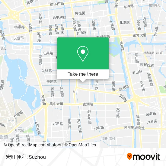 宏旺便利 map
