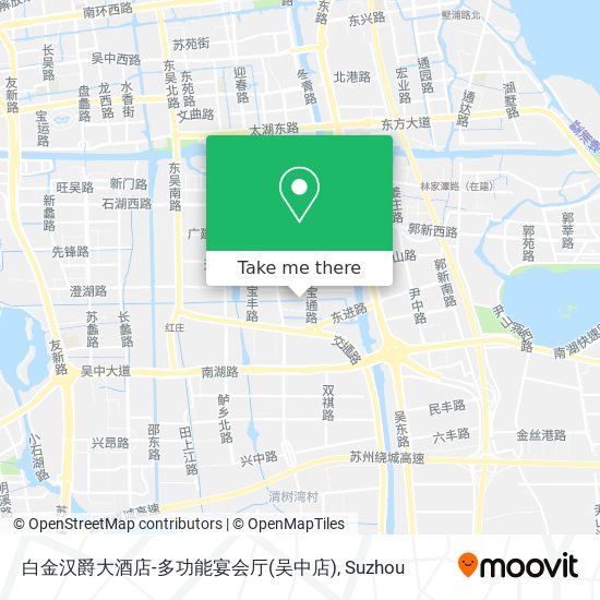 白金汉爵大酒店-多功能宴会厅(吴中店) map