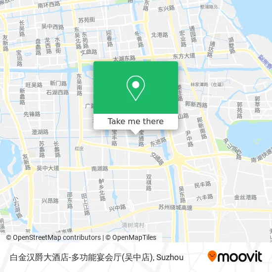 白金汉爵大酒店-多功能宴会厅(吴中店) map