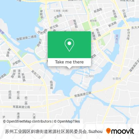 苏州工业园区斜塘街道淞源社区居民委员会 map